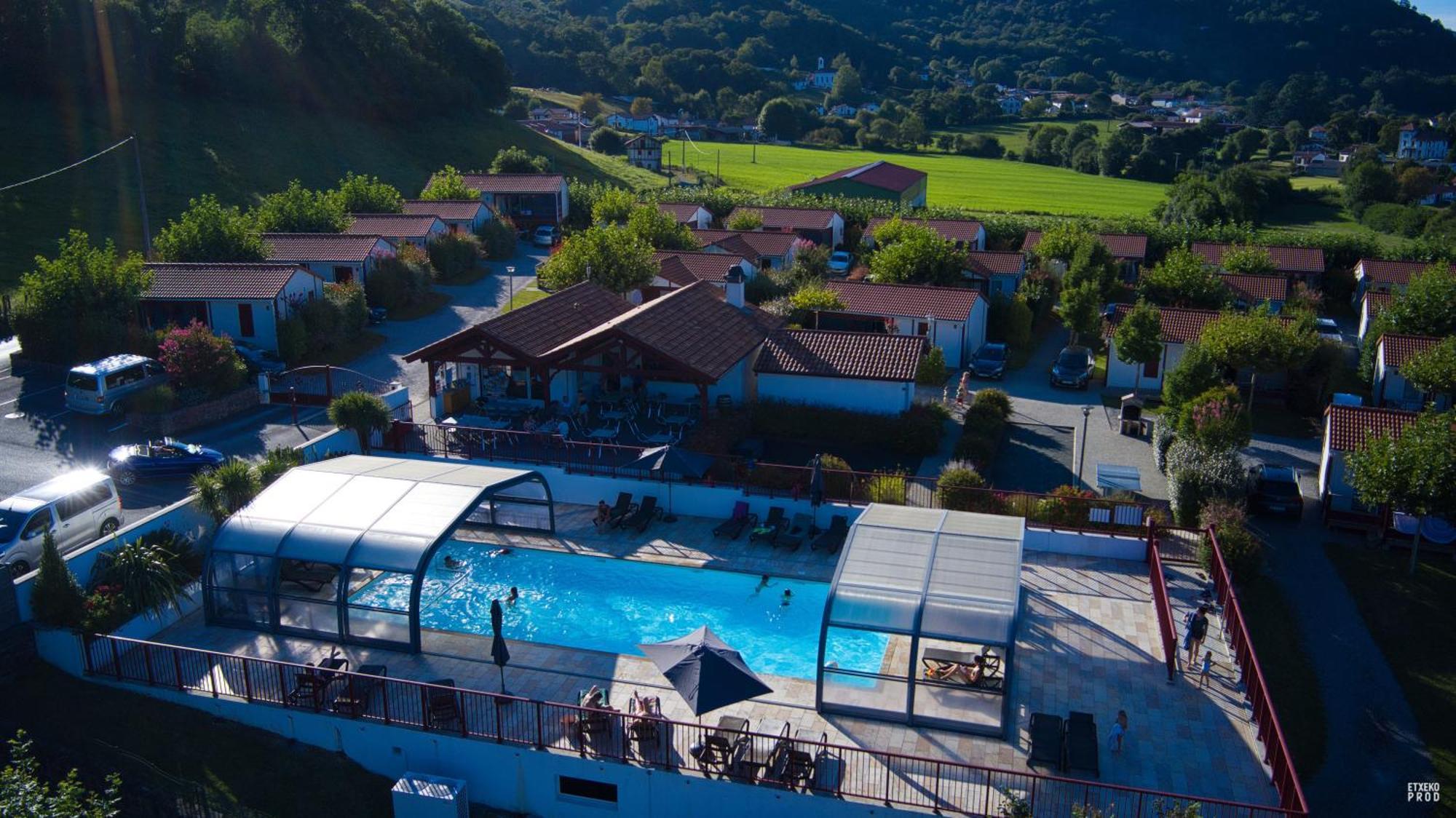 Domaine Chalets Larlapean Saint-Martin-d'Arrossa Bagian luar foto